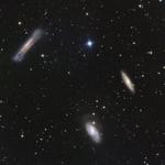 Leo Trio of Galaxies