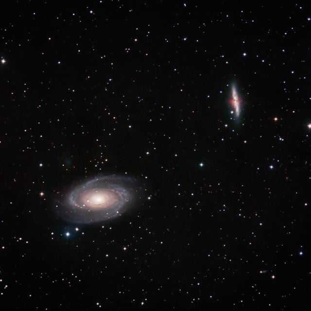 M81 and M82 in Ursa Major