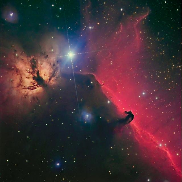 Horsehead and Flame