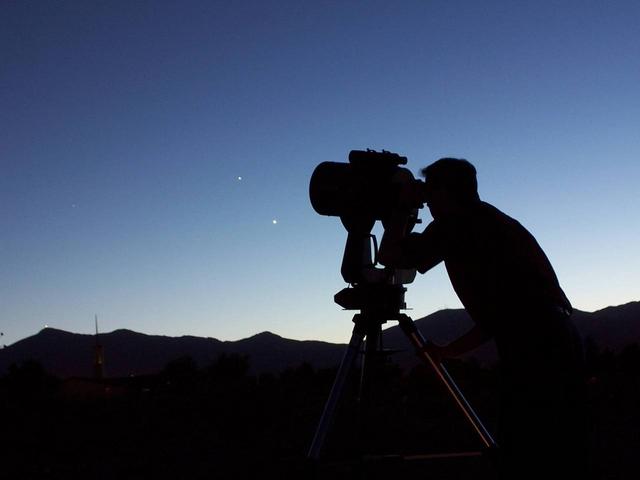 Venus Jupiter Conjunction Aug 30 2005 