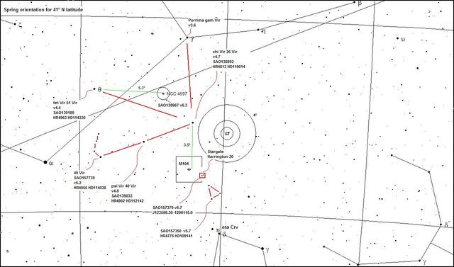 Virgo Cluster Southern Extension - M104 and Caldwell 52