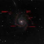 M101 Face-on spiral via GRASS Arp commented