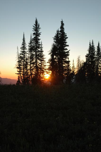 Sunset from Skyline Drive 7.15.10