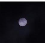 Venus Transit June 5, 2012 - 2nd Contact through the clouds