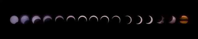 May 20, 2012 Partial Solar Eclipse Sequence Composite