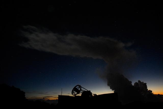 Faulkes and an Evening Cloud