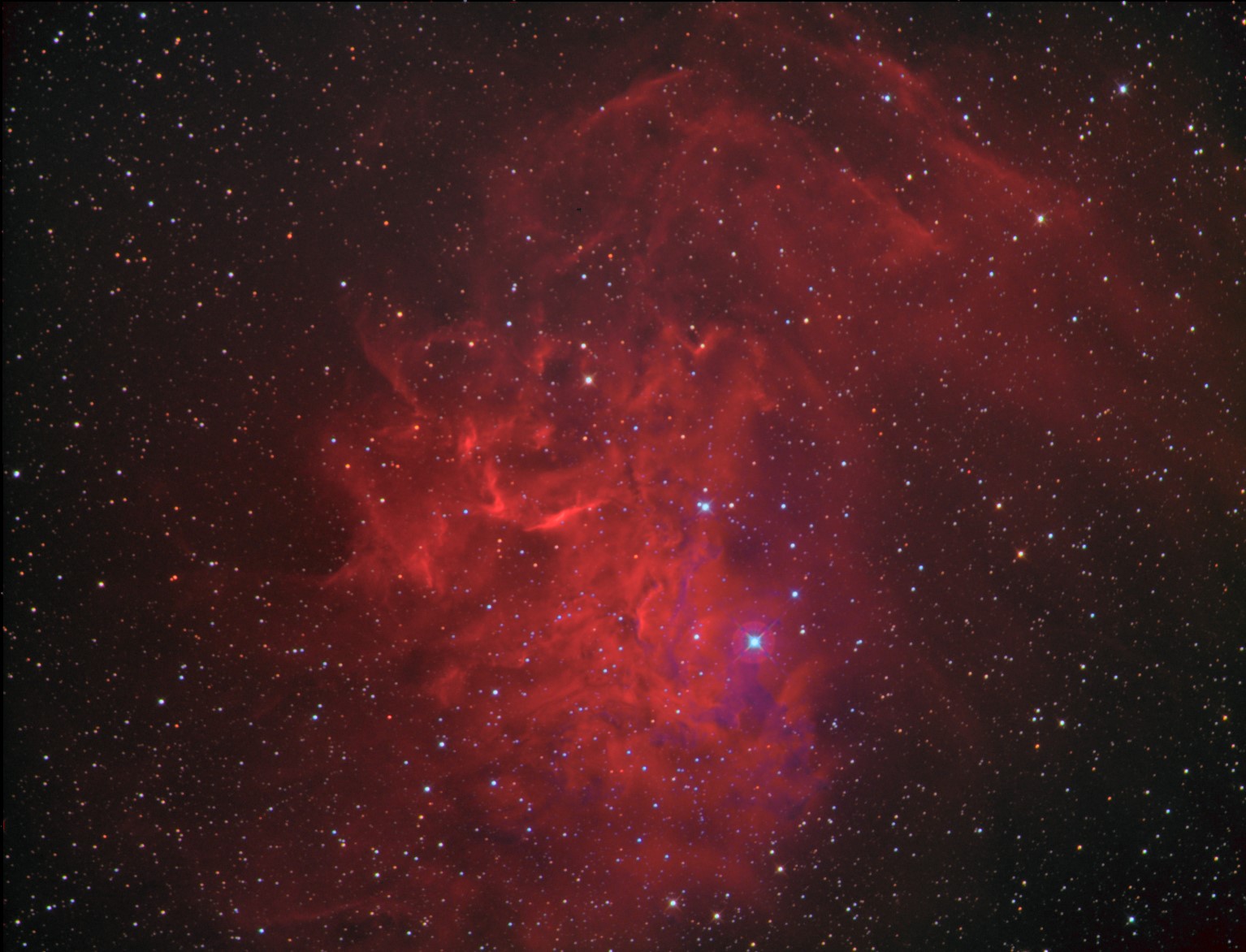 IC405 - Flaming Star