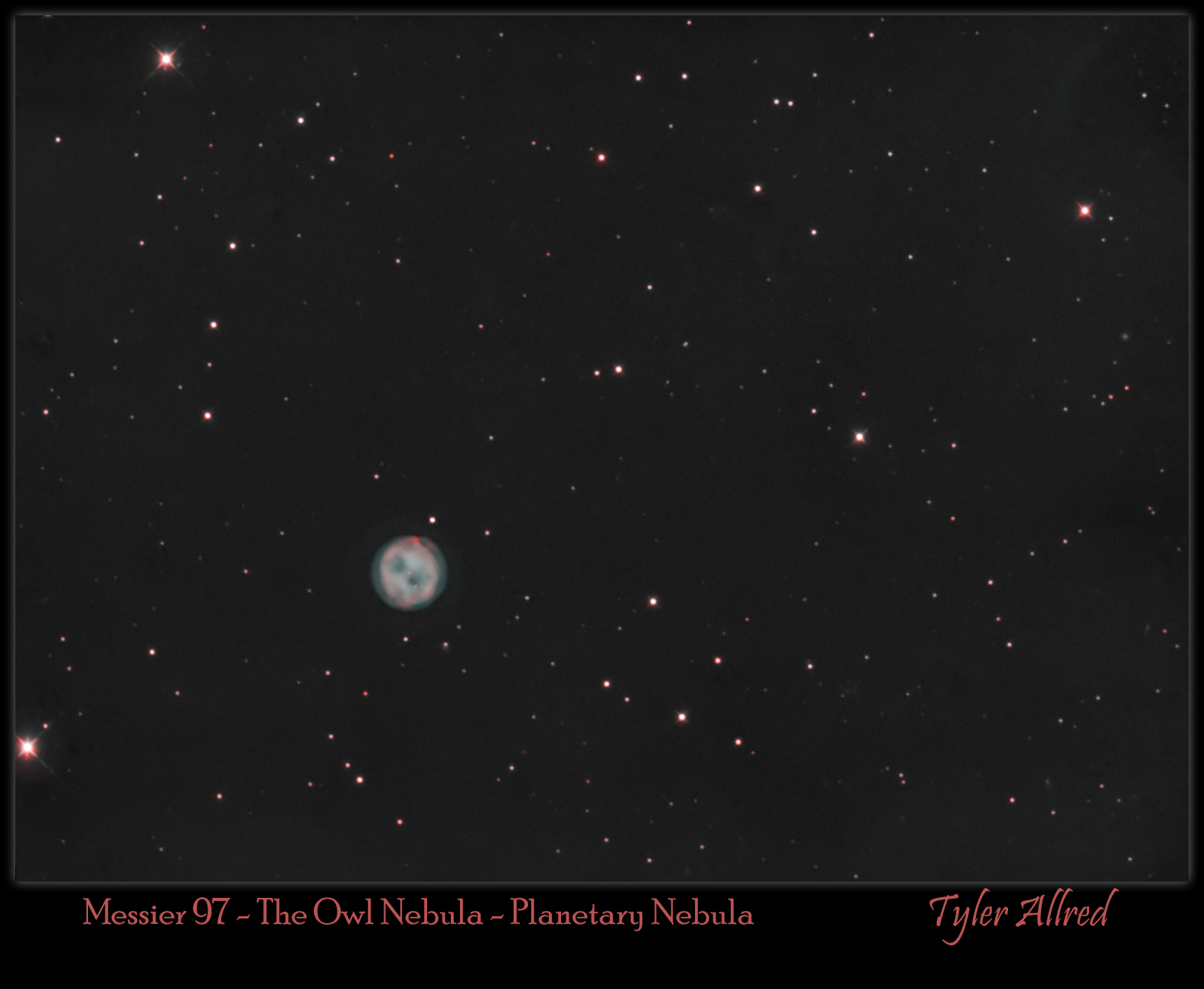 M97 - The Owl Nebula - Narrowband
