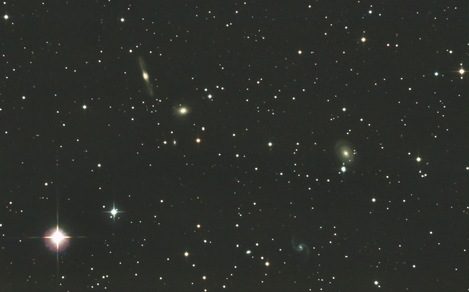 Group of Galaxies in Aries