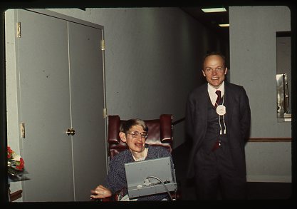 With Dr. Hawking