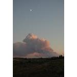 Yellowstone Fiery Moon 9.25.09