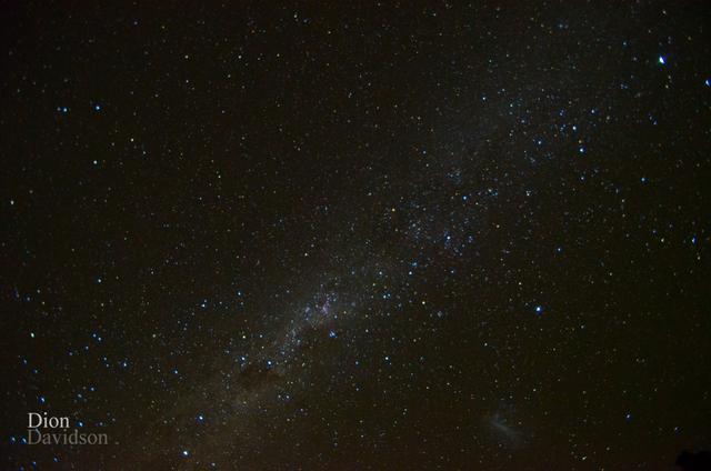 night sky near Whangamata Beach, New Zealand