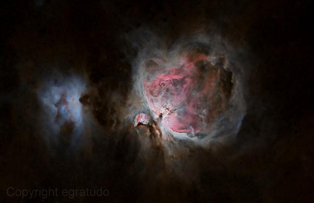 Starless M42 Orion Nebula