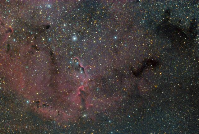 Elephant's Trunk Nebula (IC 1396) Reprocess