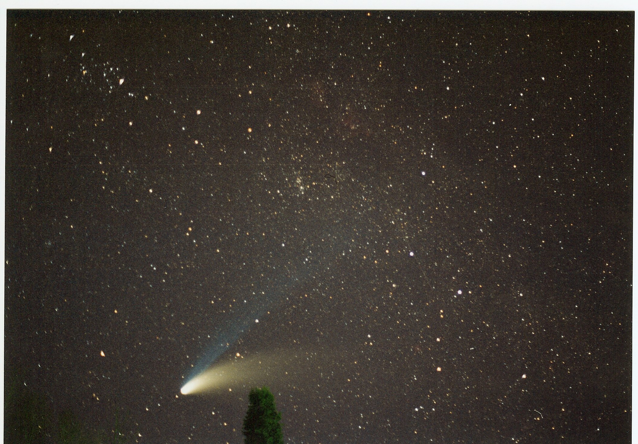 CometHale-Bopp3 w meteor