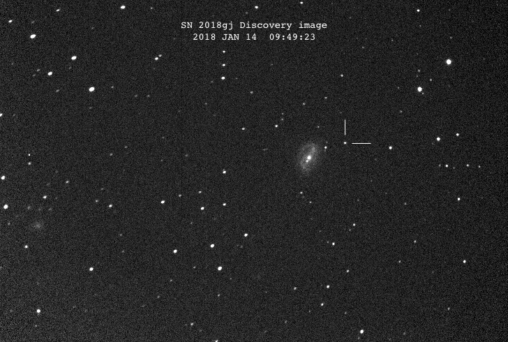 Supernova SN 2018gj