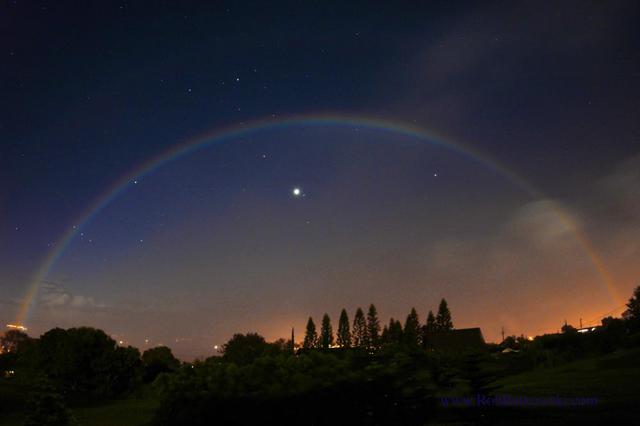 Moonbow Over Venus