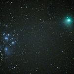 Comet Macholtz and M45