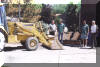 Part of the mount for the 81 cm (32") telescope being delivered to Bruce Grim's workshop. 05 JUN 2001. Image by Boyd McNeil.