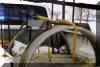 Grim tube cradle ready for painting. 08 JAN 2002 McNeil image