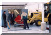 The "Big Scope" mount arrives at SPOC 2. 05 FEB 2002 McNeil image