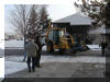 The "Big Scope" mount leaves for SPOC 2. 05 FEB 2002 Ron Ford image